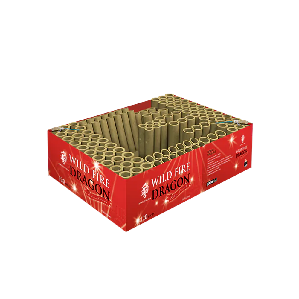 068 WILD FIRE DRAGON 120 SHOTS