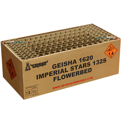 066 IMPERIAL STARS FLOWERBED 132 SHOTS COMPOUND