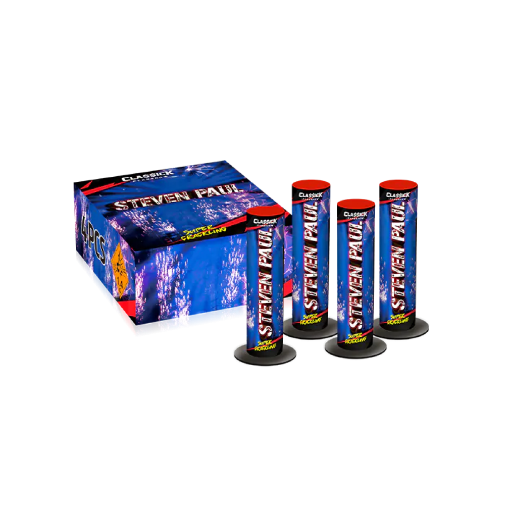 003 STEVEN PAUL SUPER CRACKLING 4 STUKS