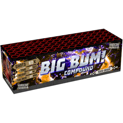 035 BIG BUM! XL COMPOUND 80 SHOTS