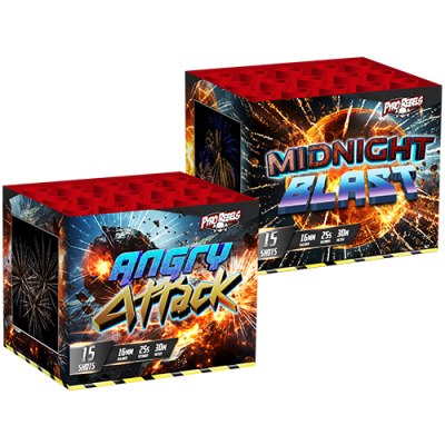 ANGRY ATTACK - MIDNIGHT BLAST 15 SHOTS